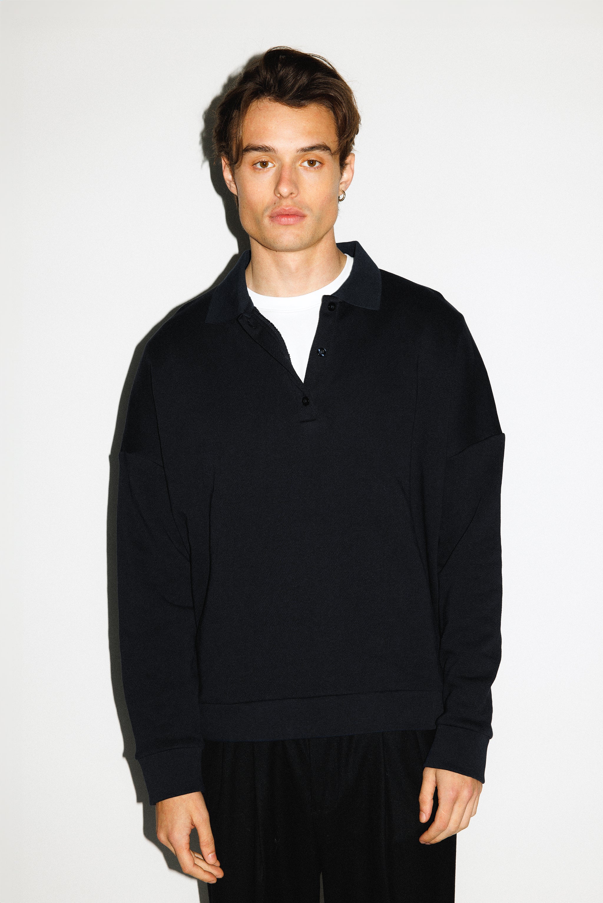 Pacific Oversized Collared Sweatshirt