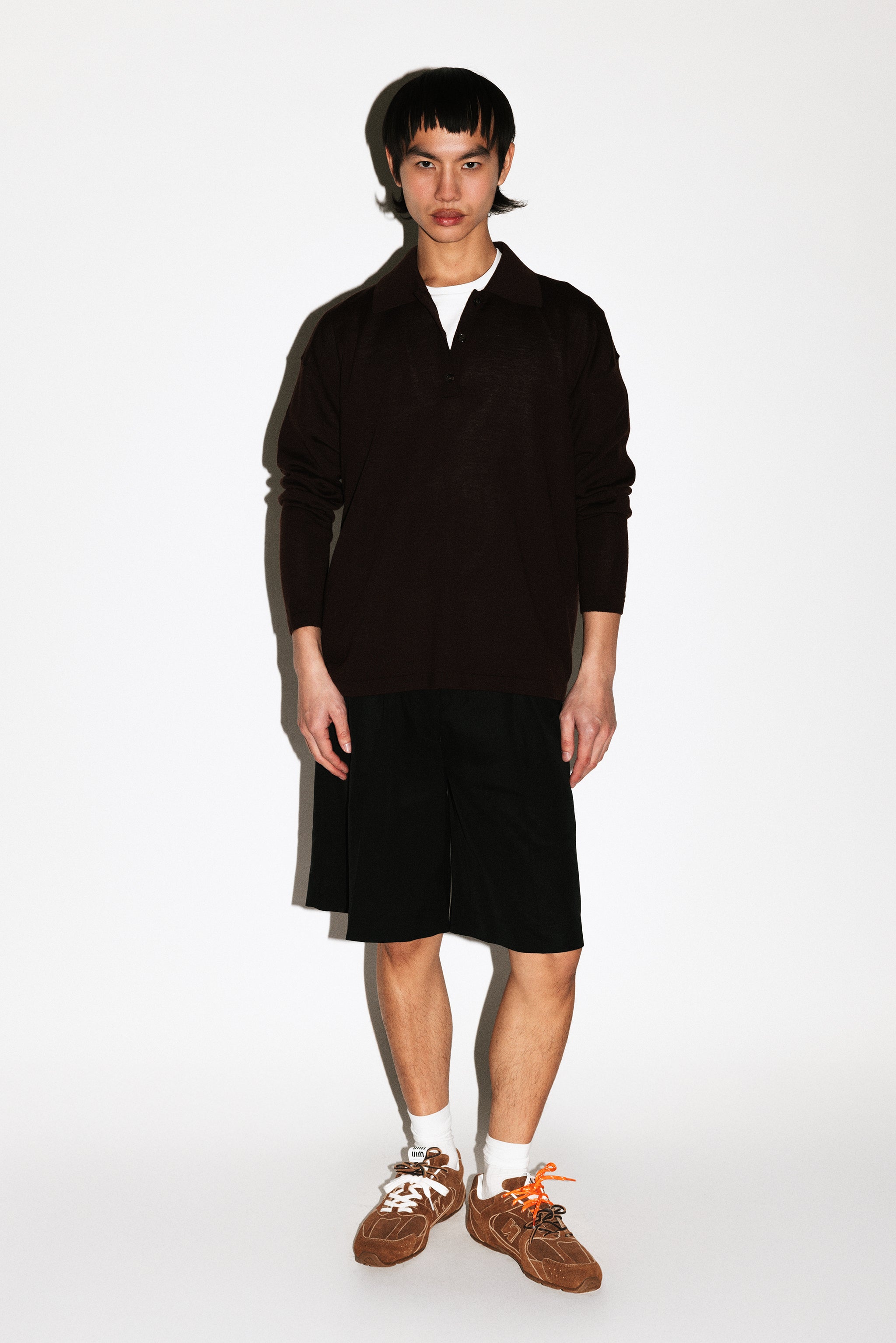 Moreno Pleated Bermuda Shorts