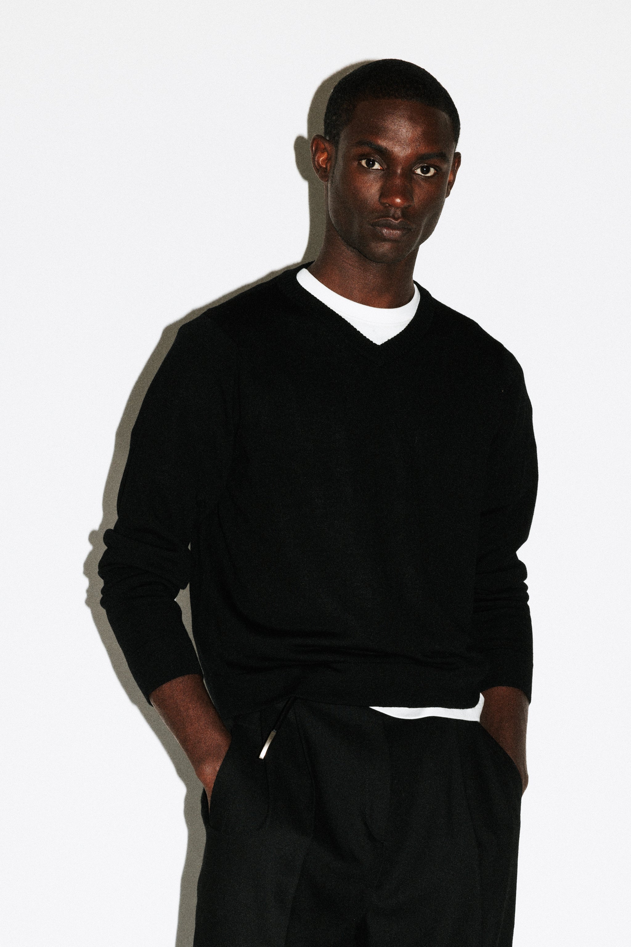 Hammer 90s Fit V-Neck Sweater